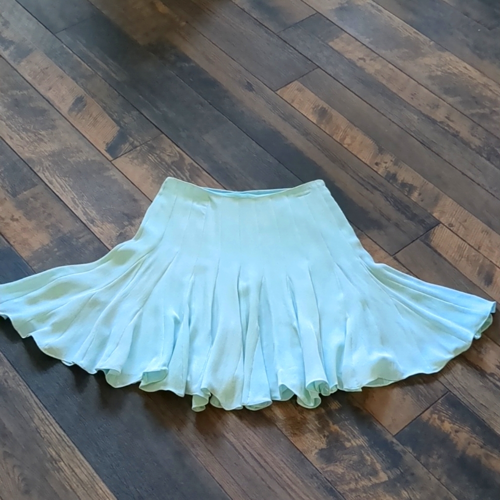 SPR Y2K Vintage Ruffle Tiered Pleated Mini Skirt